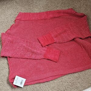 Free People Relaxed Off the Shoulder Sweater